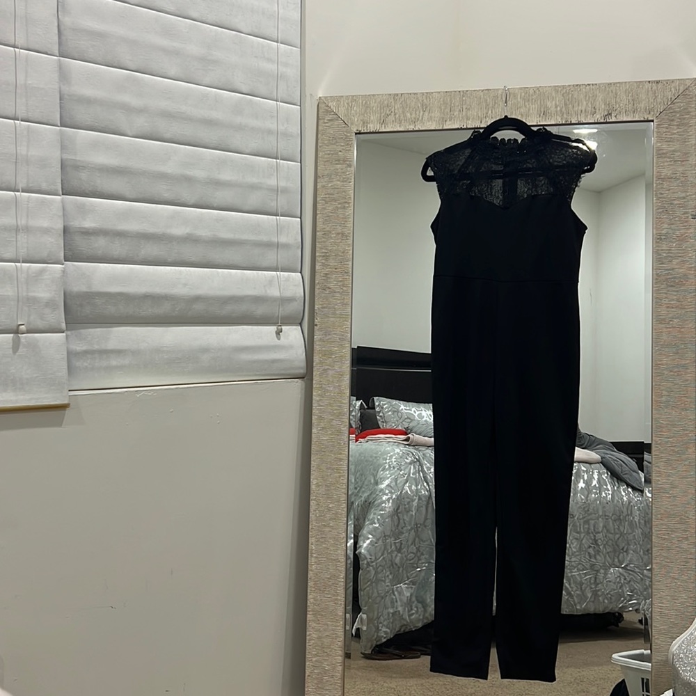 Black jumpsuit